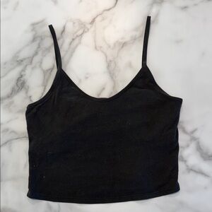 PINK Victoria's Secret Black Camisole Top